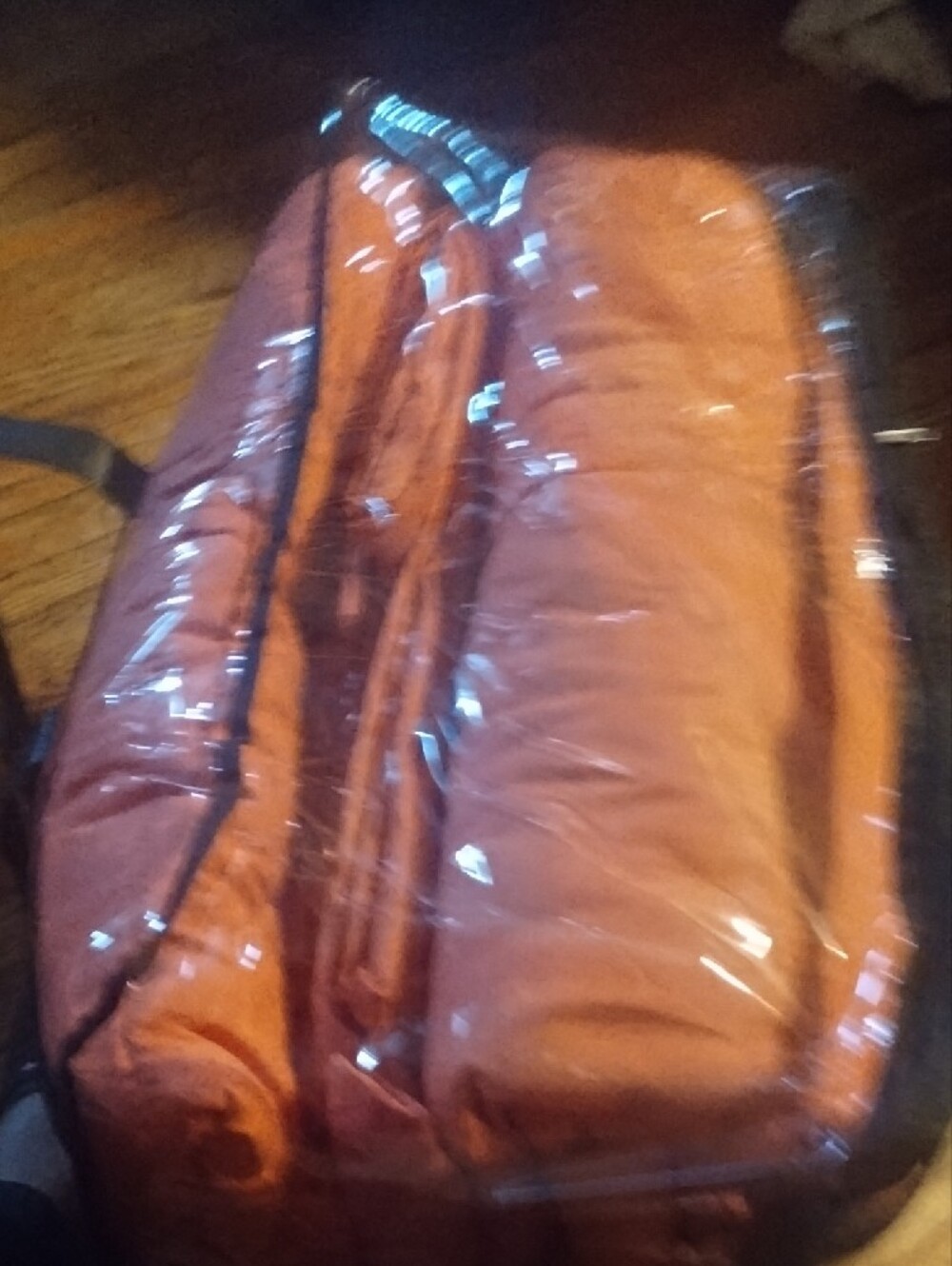 Orange Quilted 7 Pieces Comforter Sets - Picture 3 of 4